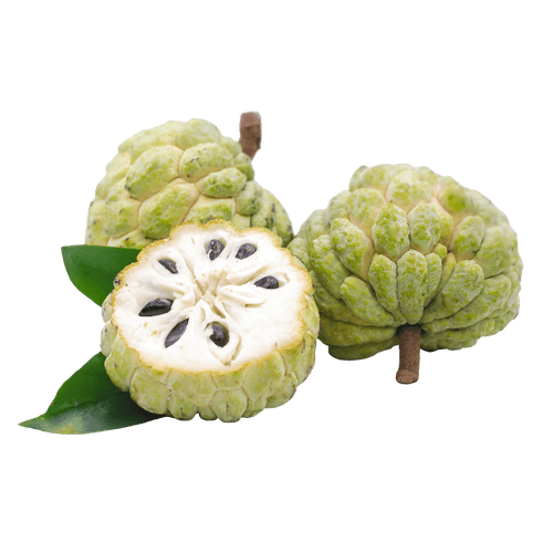 Jamoona Fresh - 500g Fresh Custard Apple (Sugar Apple) Cherimoya Sitaphal (1-2 Pieces)