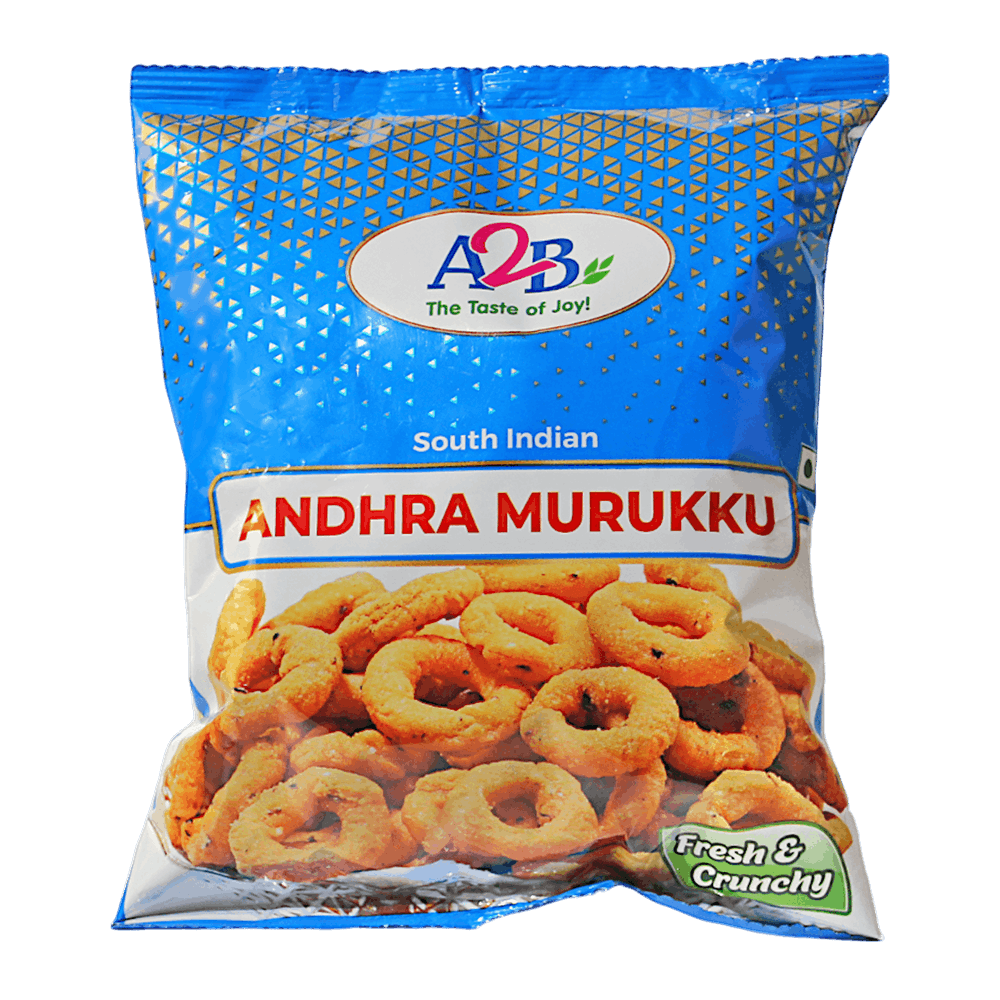 A2B - (Best Before 30/11/26) 200g Andhra Murukku