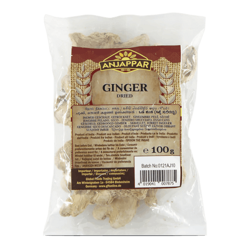 Anjappar - 100g Getrockneter Ingwer