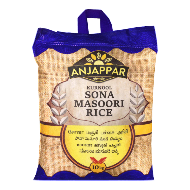 Anjappar - 10kg Sona Masoori Rice
