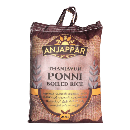 Anjappar - 20kg Thanjavur Ponni Boiled Rice