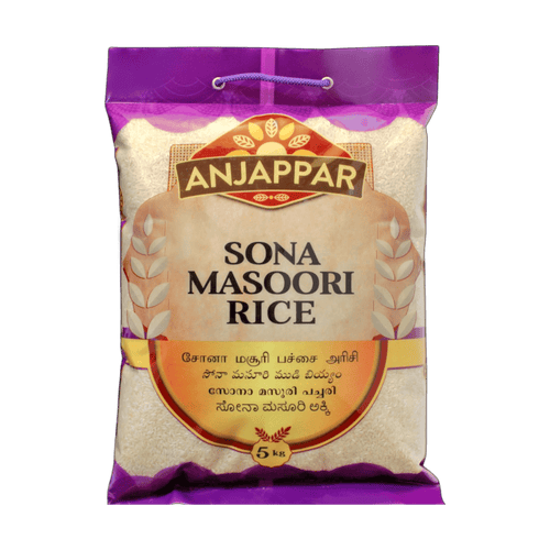Anjappar - 5kg Sona Masoori Rice