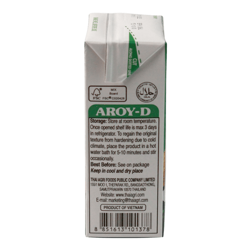 Aroy-D - 500ml Coconut Milk (17.5% Fat)