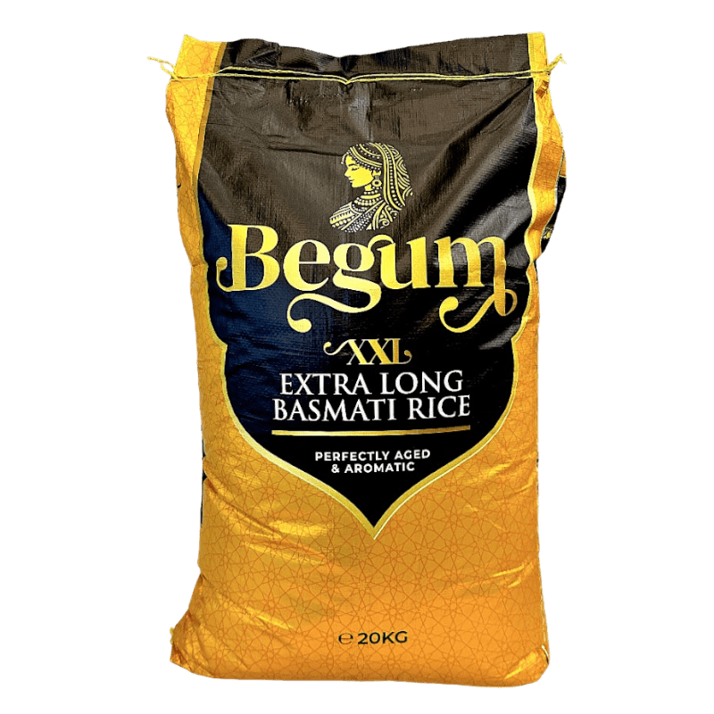 Begum - 20kg Basmati Rice Extra Long – Jamoona