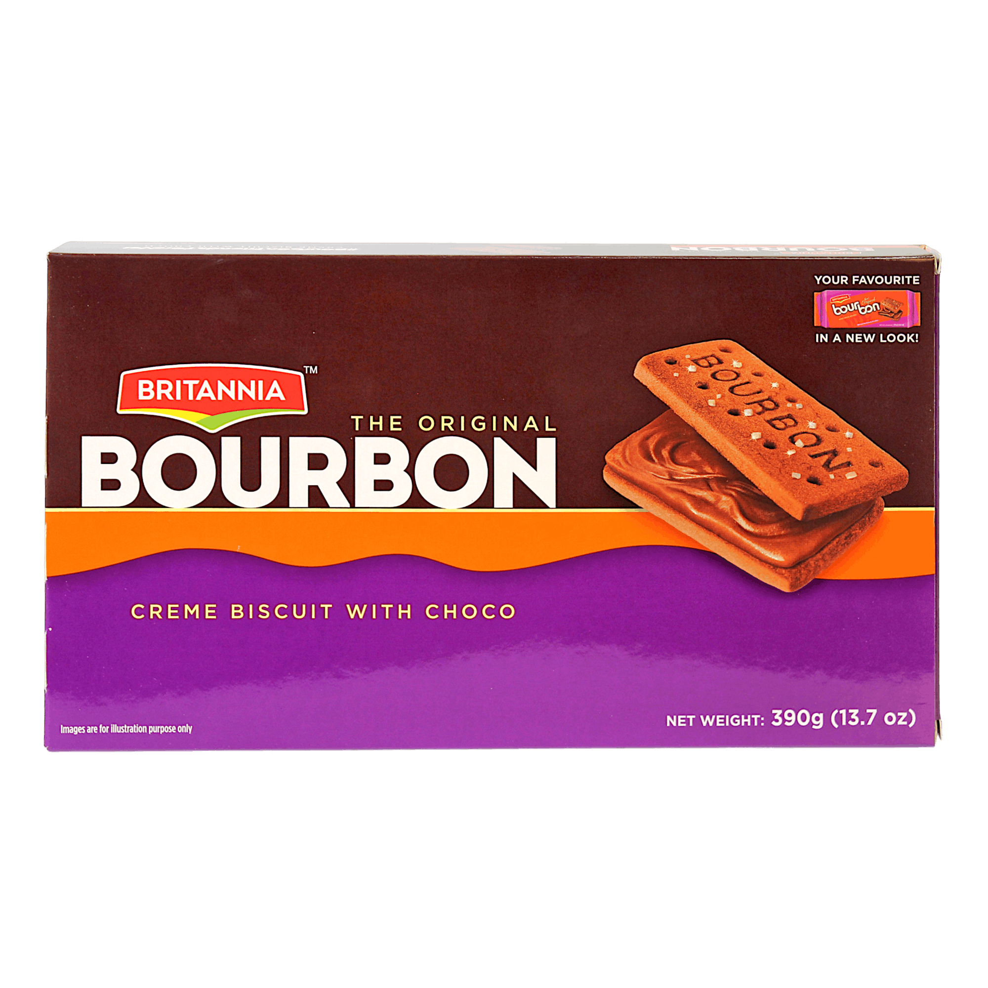 Britannia - 390g Bourbon Biscuits