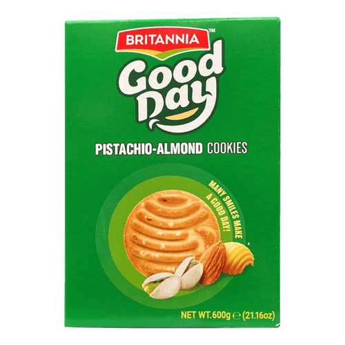 Britannia - 600g (8x75g) Good Day Pistachio & Almond