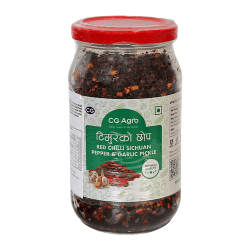 CG Agro - 250g Red Chilli Sichuan Pepper & Garlic Pickle