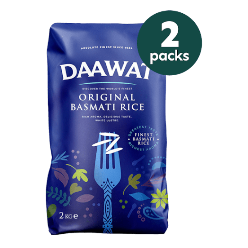 Daawat - 4kg (2x2kg) Bundle Original Basmati Rice