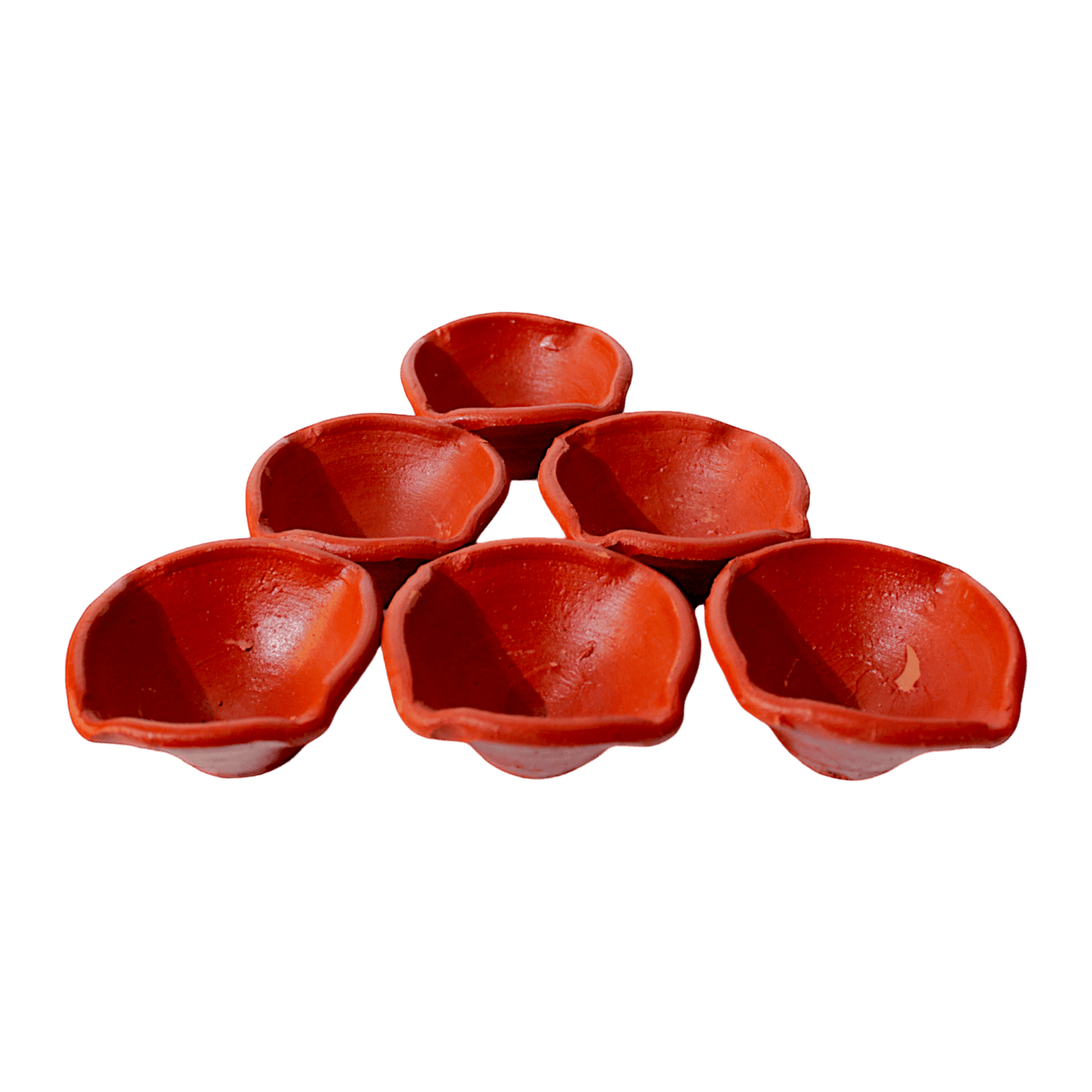 Fancy Diyas - Set of 6 (Char Vaat)