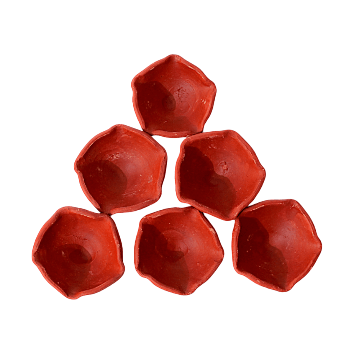Fancy Diyas - Set of 6 (Paanch Vaat)