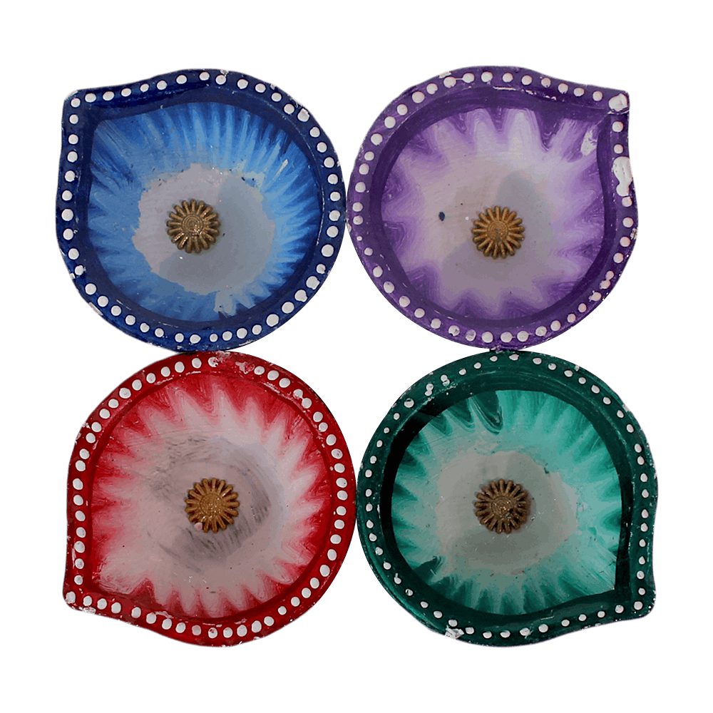 Fancy Diyas - Set of 4 Pieces