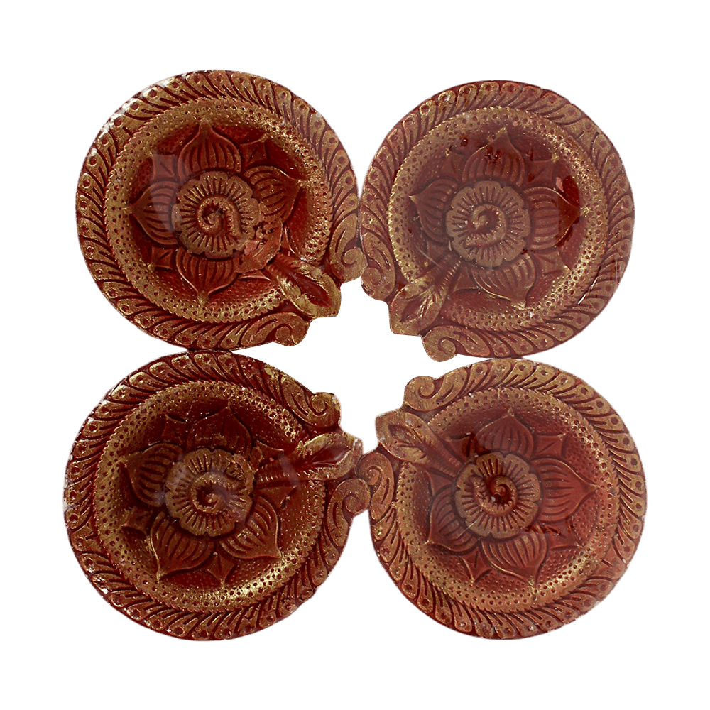 Fancy Diyas - Set of 4 Pieces