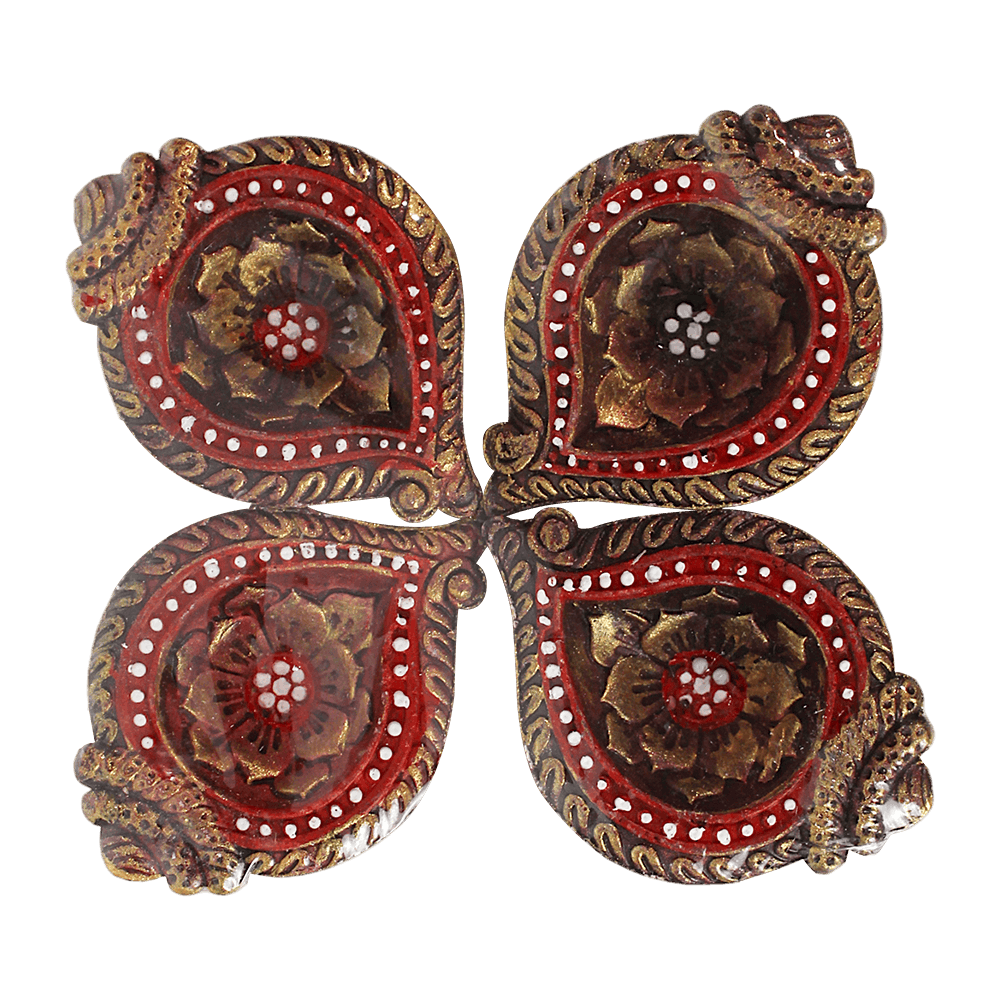 Fancy Diyas - Set of 4 Pieces