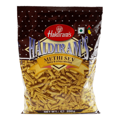 Haldiram's - (Best Before 08/08/2026) 200g Methi Sev mix