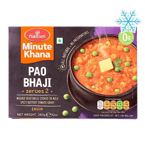 Haldiram's - 283g (Frozen) Pao Bhaji 2 Serves (medium)