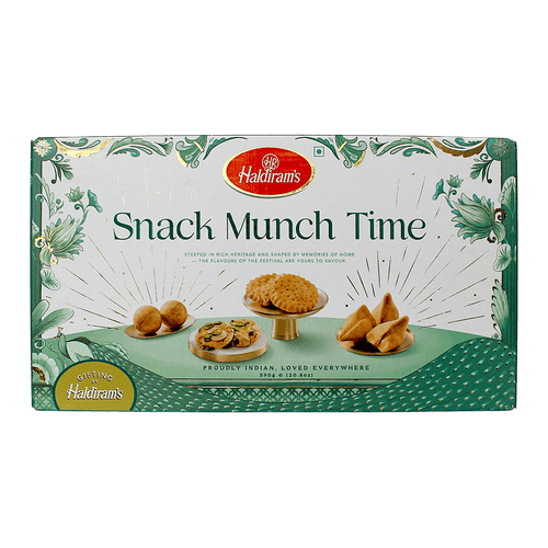 Haldiram's - 590g Snack Munch Time Assorted Savouries Gift Box