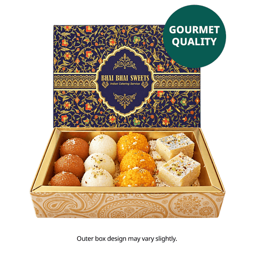 Handmade & Fresh - 500g Sweets Diwali Giftbox (Premium Ingredients)