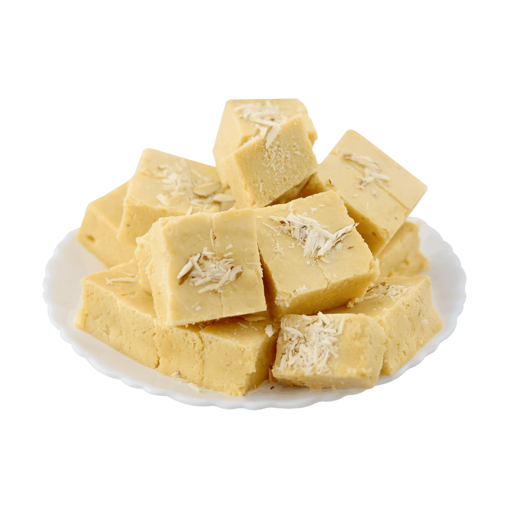 Handmade & Fresh - 400g Barfi (With Flaked Almonds)