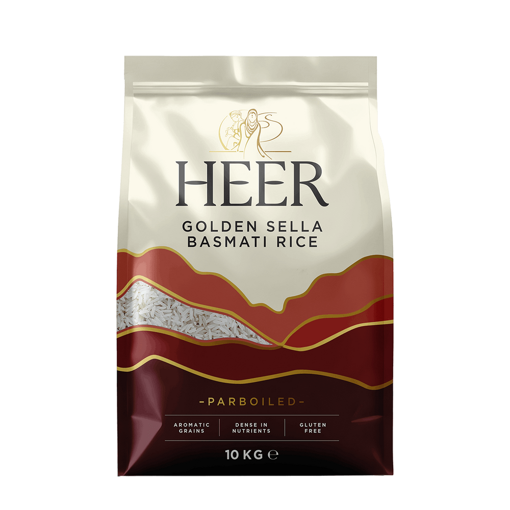 Heer - 10kg Golden sella basmati rice (parboiled)