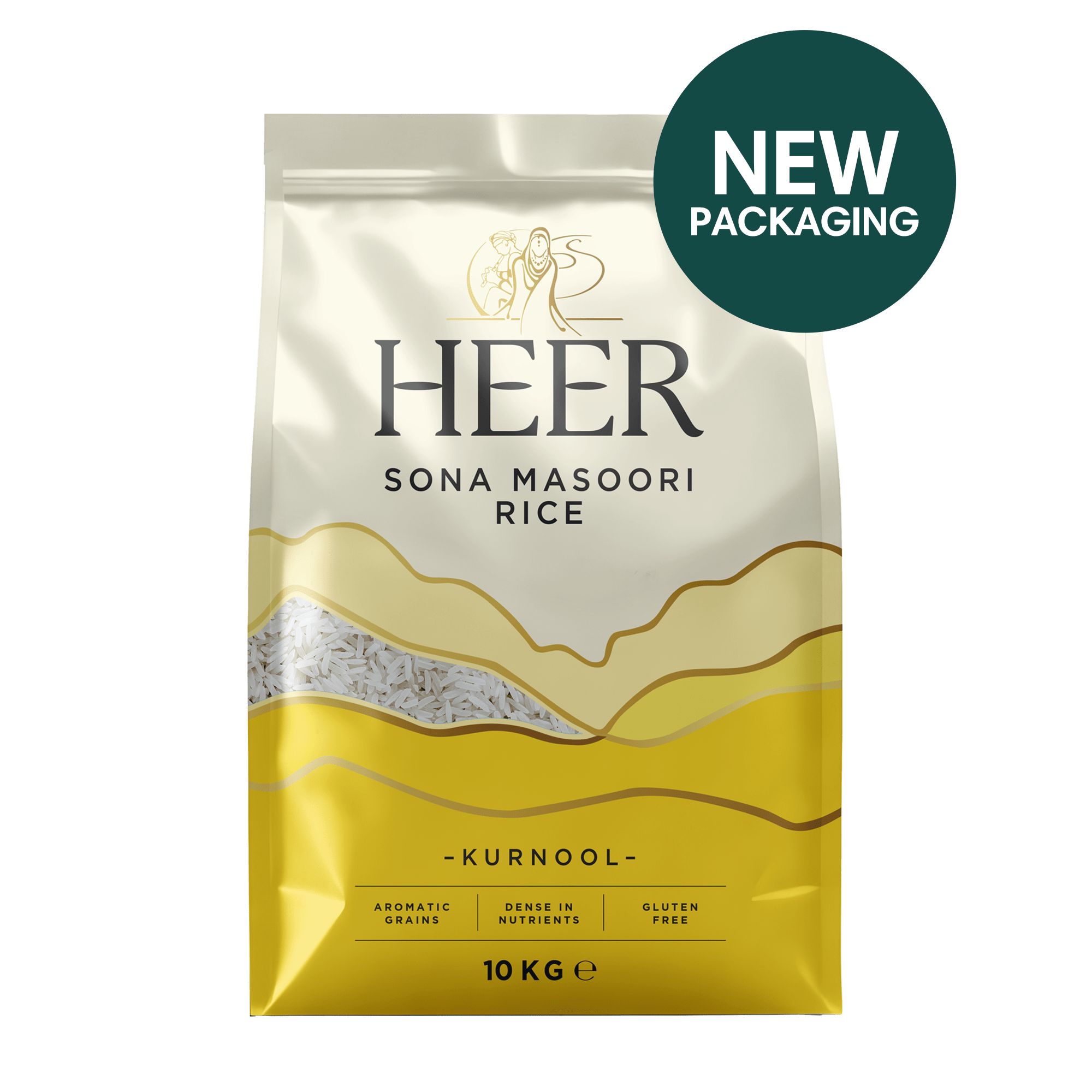 Heer - 10kg Sona Masoori Rice