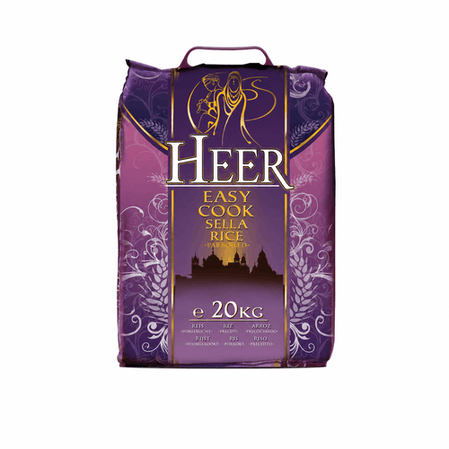 Heer - 20kg Easy Cook Sella Basmati Rice Parboiled