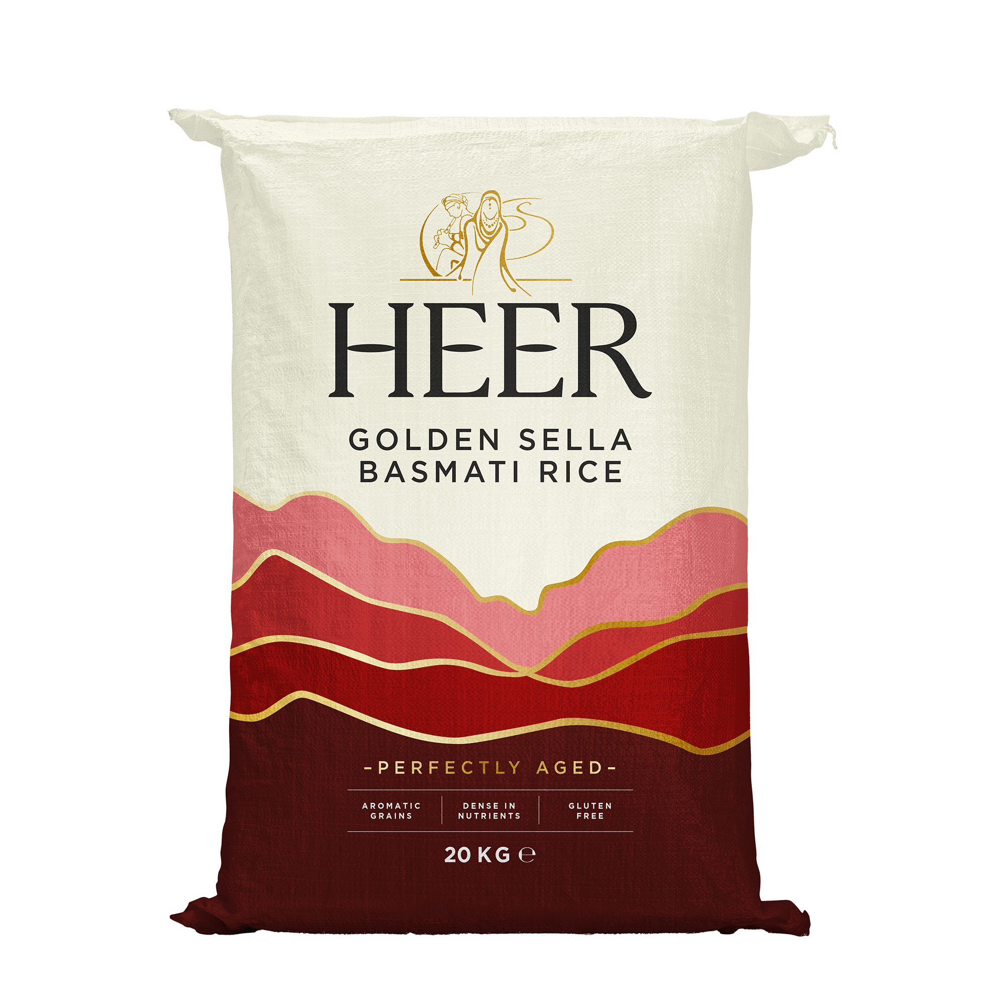 Heer - 20kg Golden Sella Basmati Rice Parboiled
