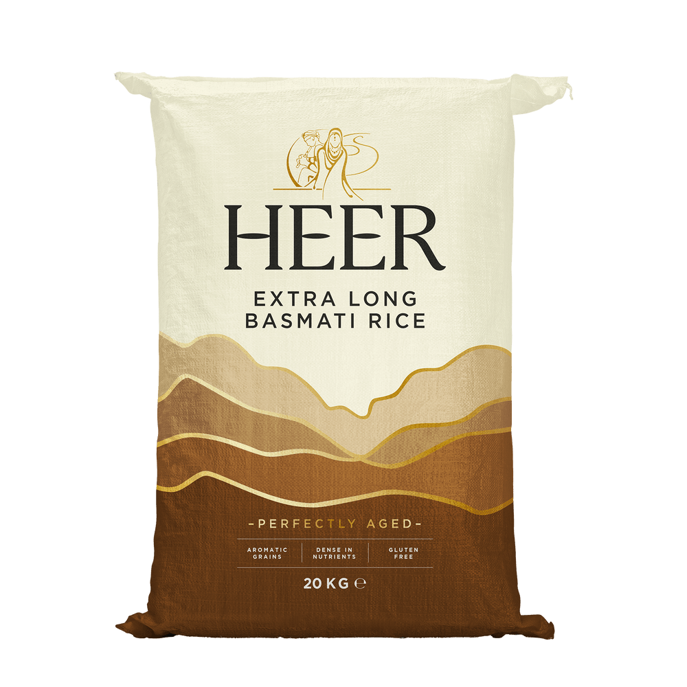 Heer - 20kg Superior Basmati Rice Extra Long