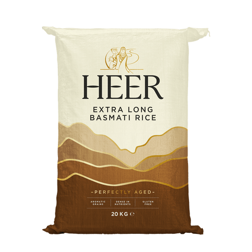 Heer - 20kg Superior Basmati Reis extra lang