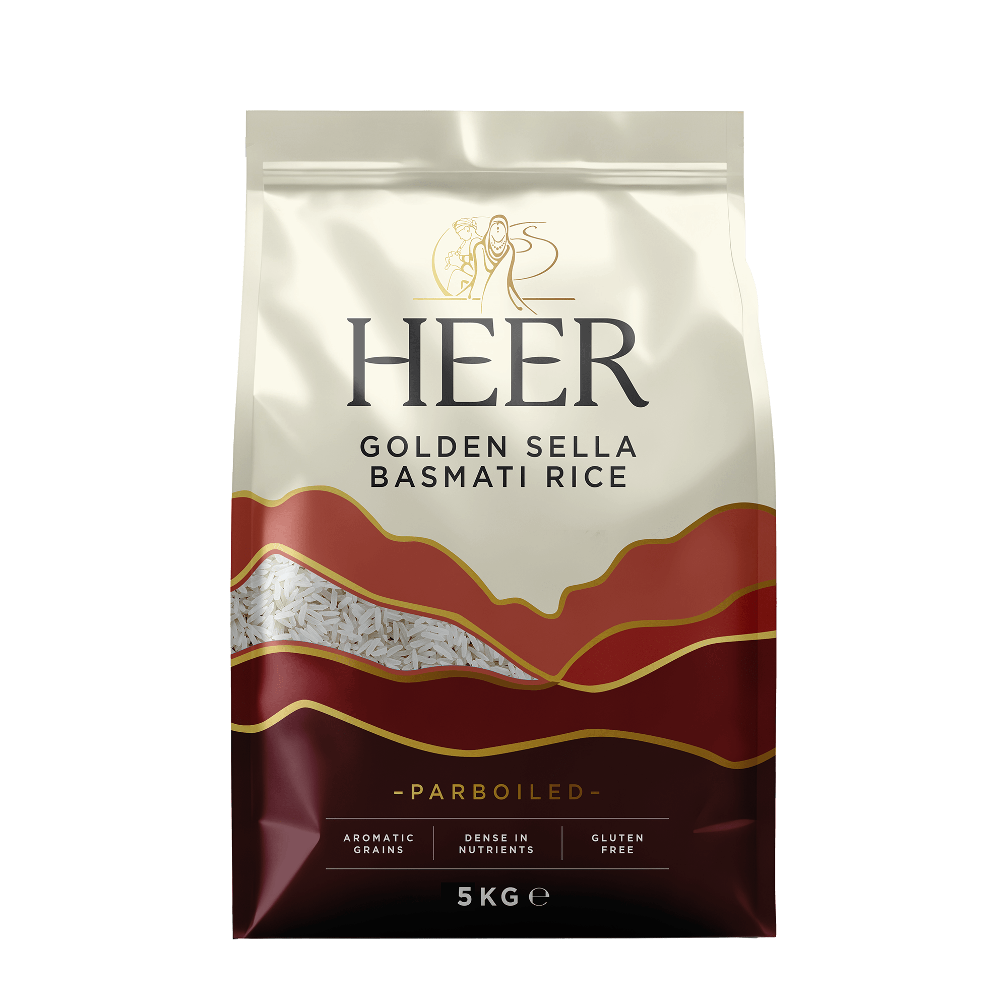 Heer - 5kg Golden sella basmati rice (parboiled)