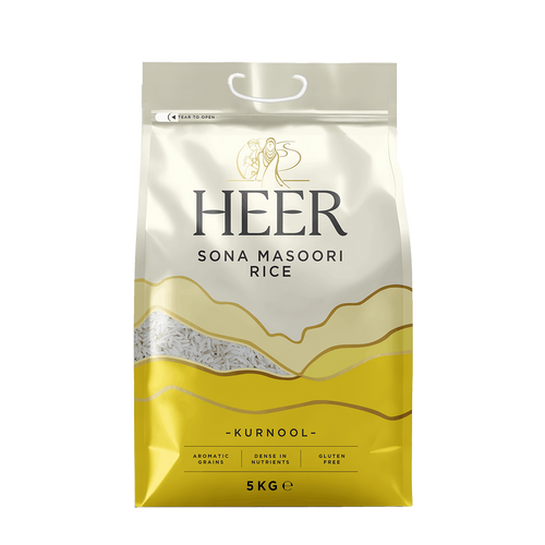 Heer - 5kg Sona Masoori Rice