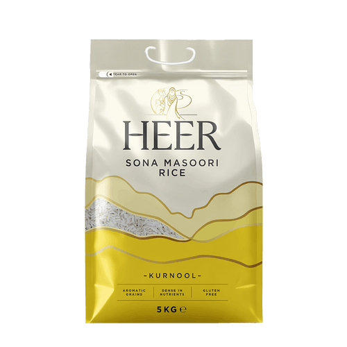 Heer - 5kg Sona Masoori Rice