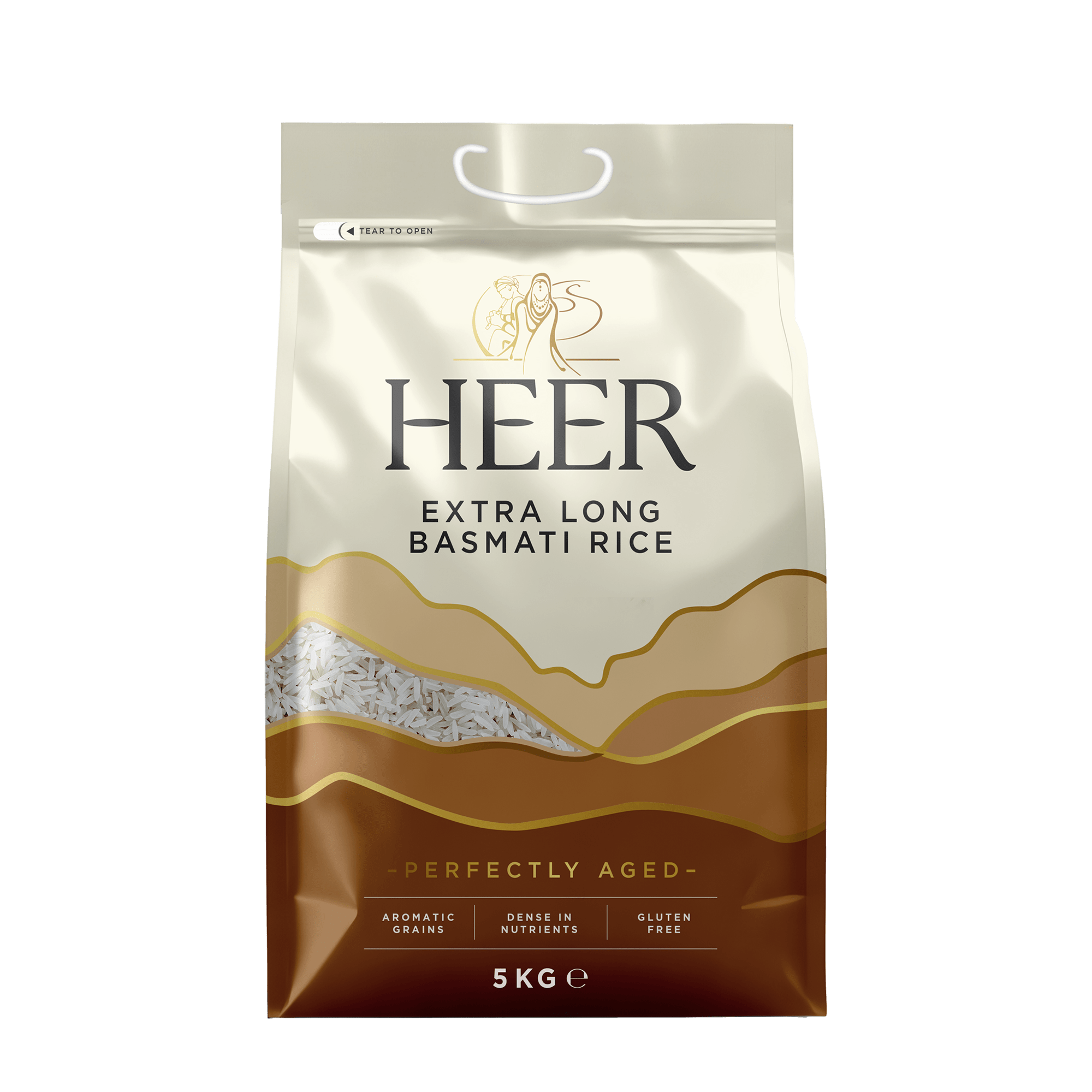 Heer - 5kg Superior Basmati Rice Extra Long