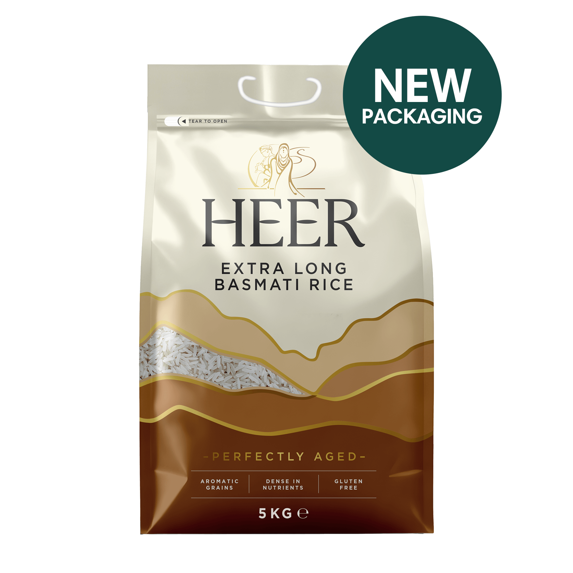 Heer - 5kg Superior Basmati Rice Extra Long