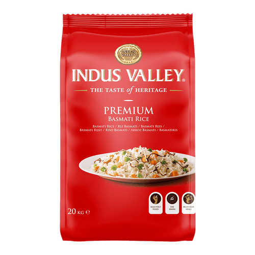 Indus Valley - 20kg Premium Basmati Rice