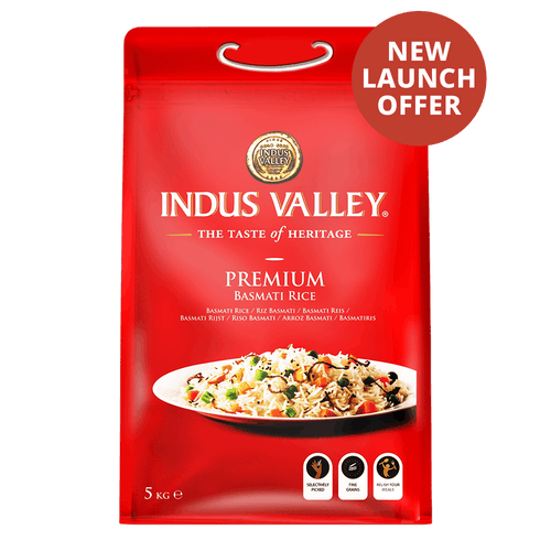 Indus Valley - 5kg Premium Basmati Rice