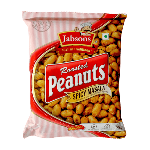 Jabsons - 140g Roasted Peanuts Spicy Masala