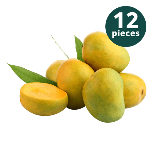 Jamoona Fresh - 12 Fresh Alphonso Mango (2.7 to 3.2kg)