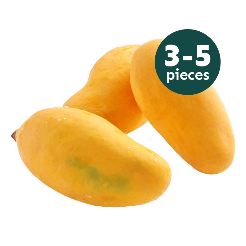 Jamoona Fresh - 3 to 5 Fresh Pakistani Mango Sindhri (1kg bis 1.1kg)