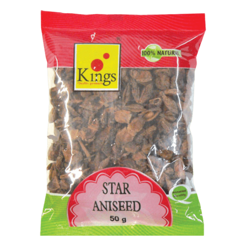 Kings - 50g Sternanis Samen (Chakra Phool)  Jamoona
