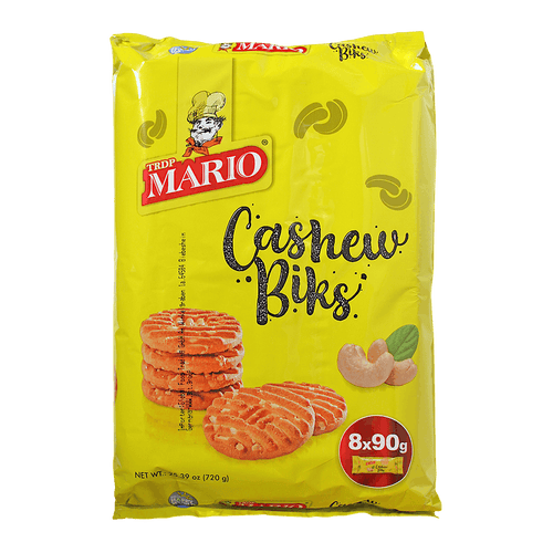Mario - 720g (8x90g) Biscuits Cashew