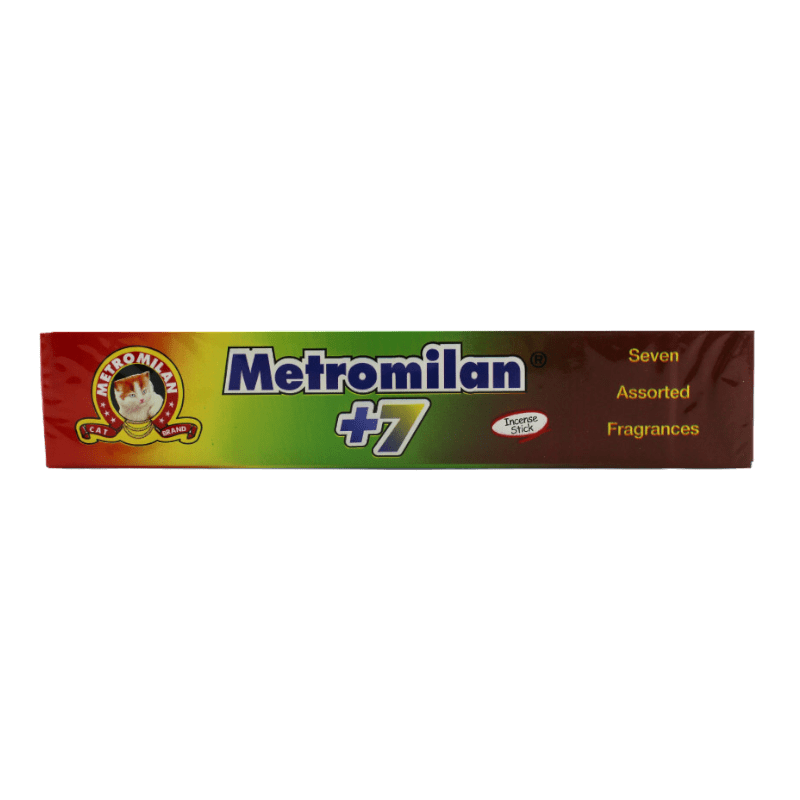 Metromilan - 12 pack Agarbatti Incense Sticks +7