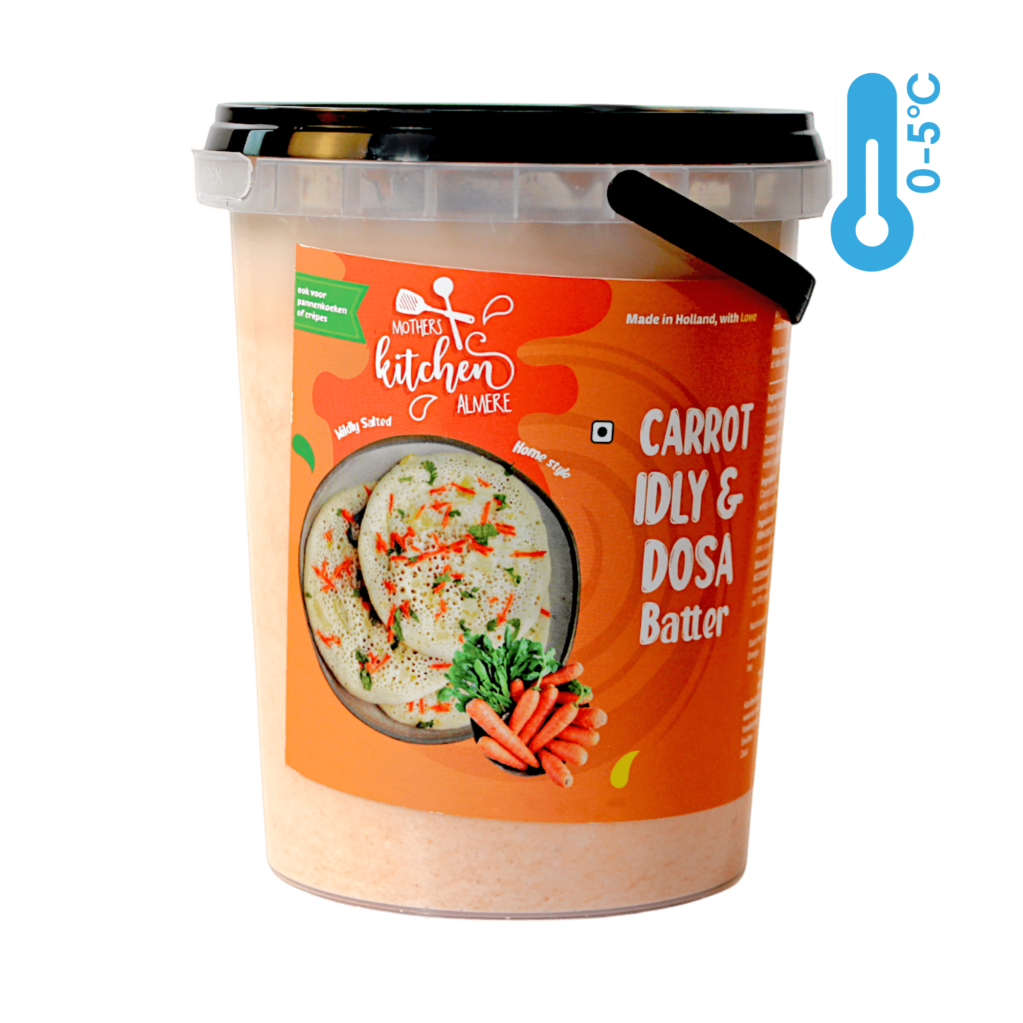 Mothers Kitchen - 1l Karotten Idly & Dosa Teig