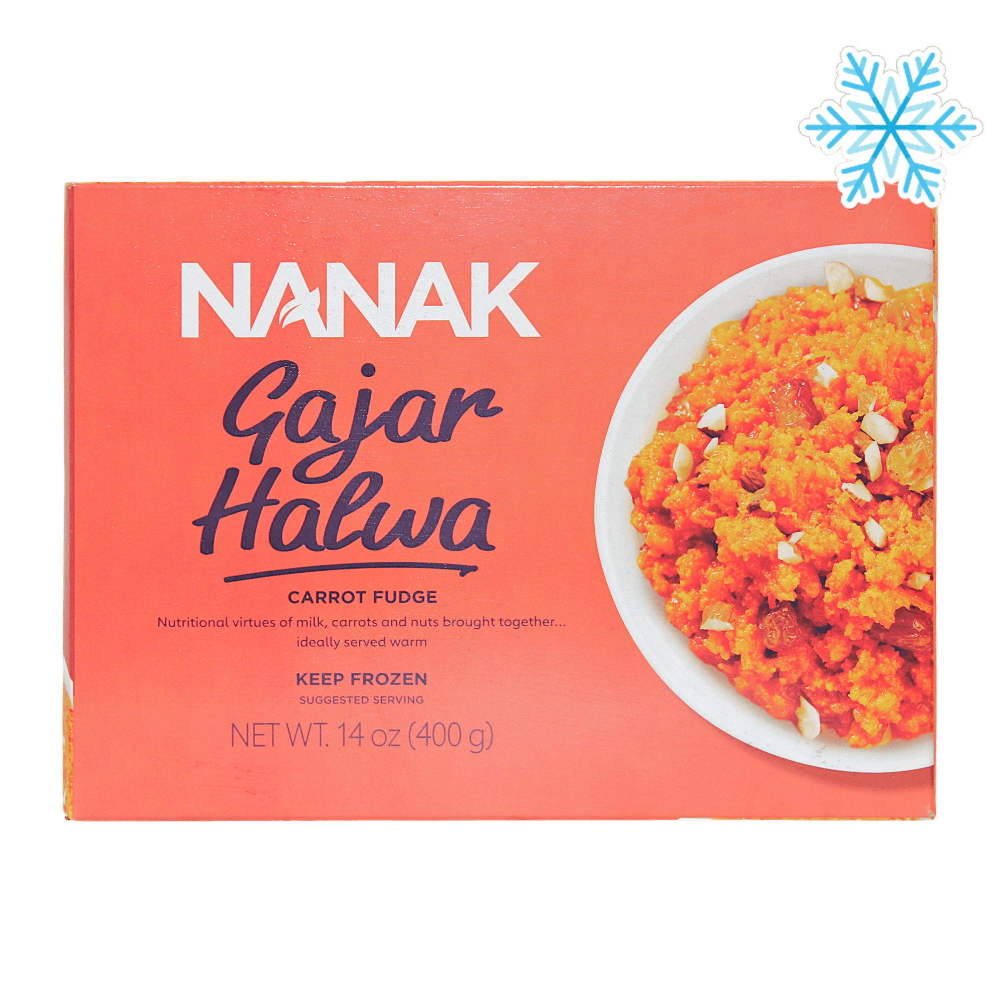 Nanak - 400g (Frozen) Gajar Halwa
