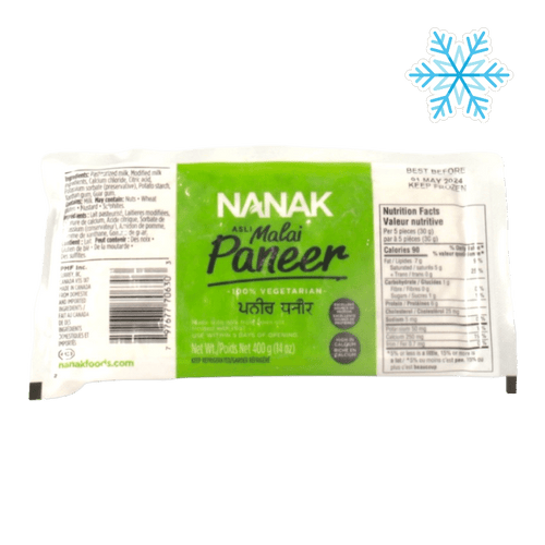 Nanak - (Best Before 05/03/2026)400g (Frozen) Asli Malai Paneer
