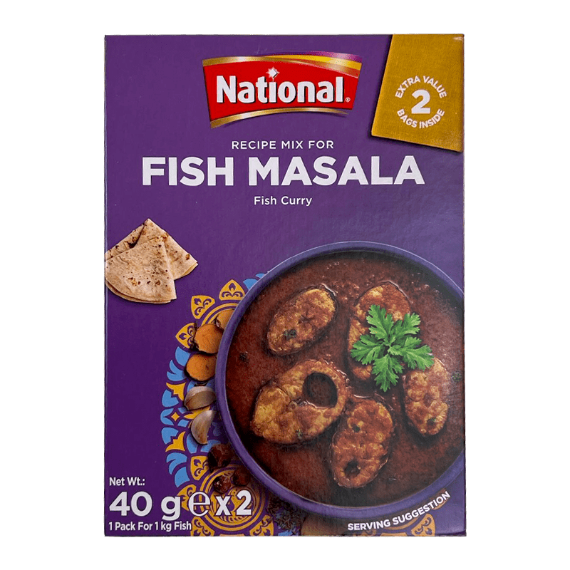 National - 80g Fisch Masala – Jamoona National - 80g Fisch Masala – Jamoona