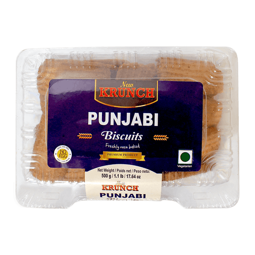 New Crunch - 500g Punjabi Sooji Biscuits
