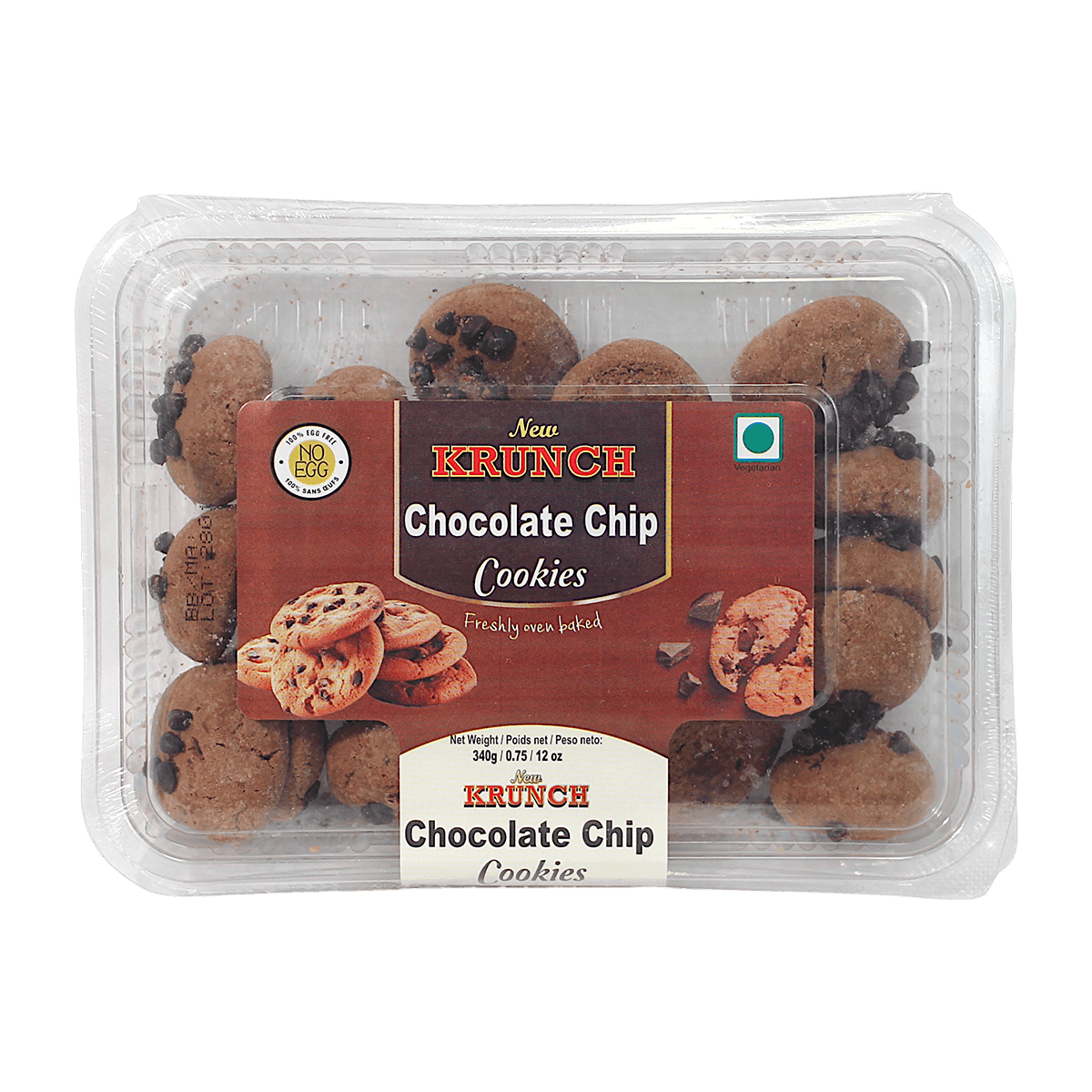 New Krunch - 340g Chocolate Chip Cookies
