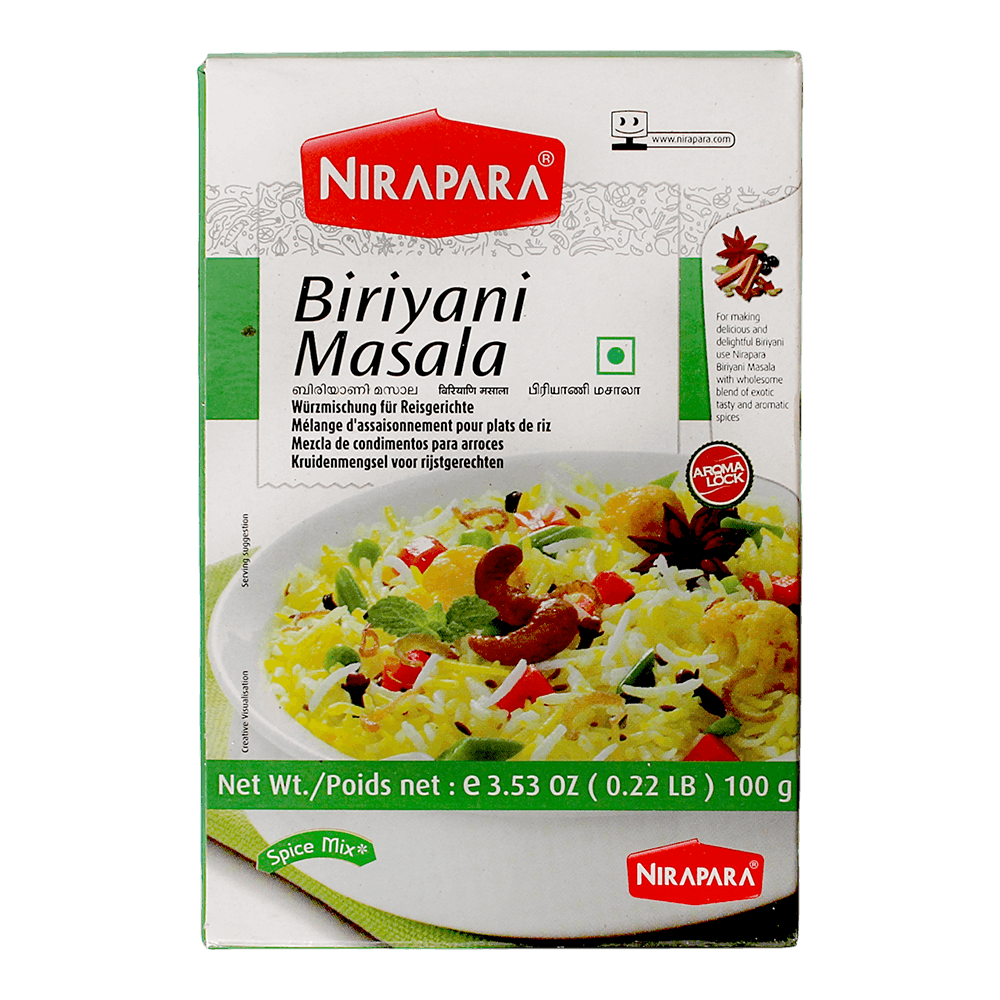 Nirapara - 100g Biryani Masala