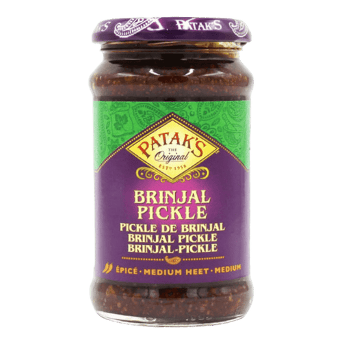Patak's - 312g Brinjal Pickle (Pickled Eggplant)