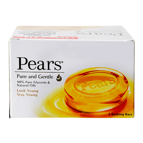 Pears - 375g Soap Pure & Gentle ( Pack of 3)